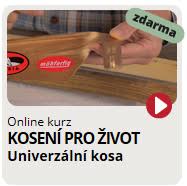 Parametry univerzální kosy